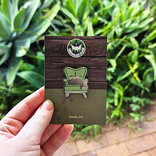 Cozy Couch Pin - Lost Kiwi Designs