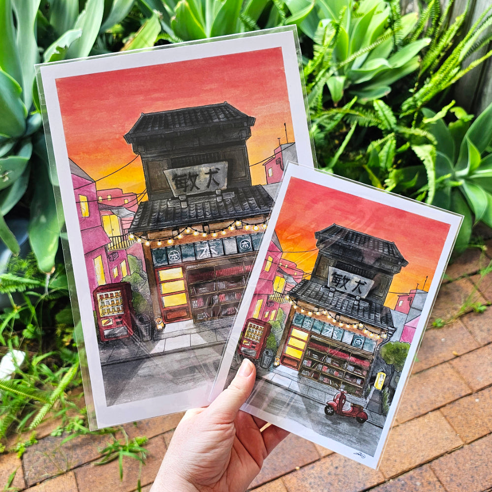 Japan Print - Lost Kiwi Designs