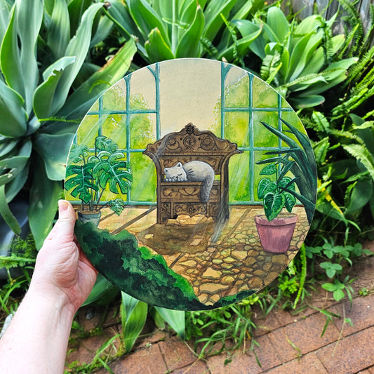 Moroccan Chair Original Watercolour - Lost Kiwi Designs