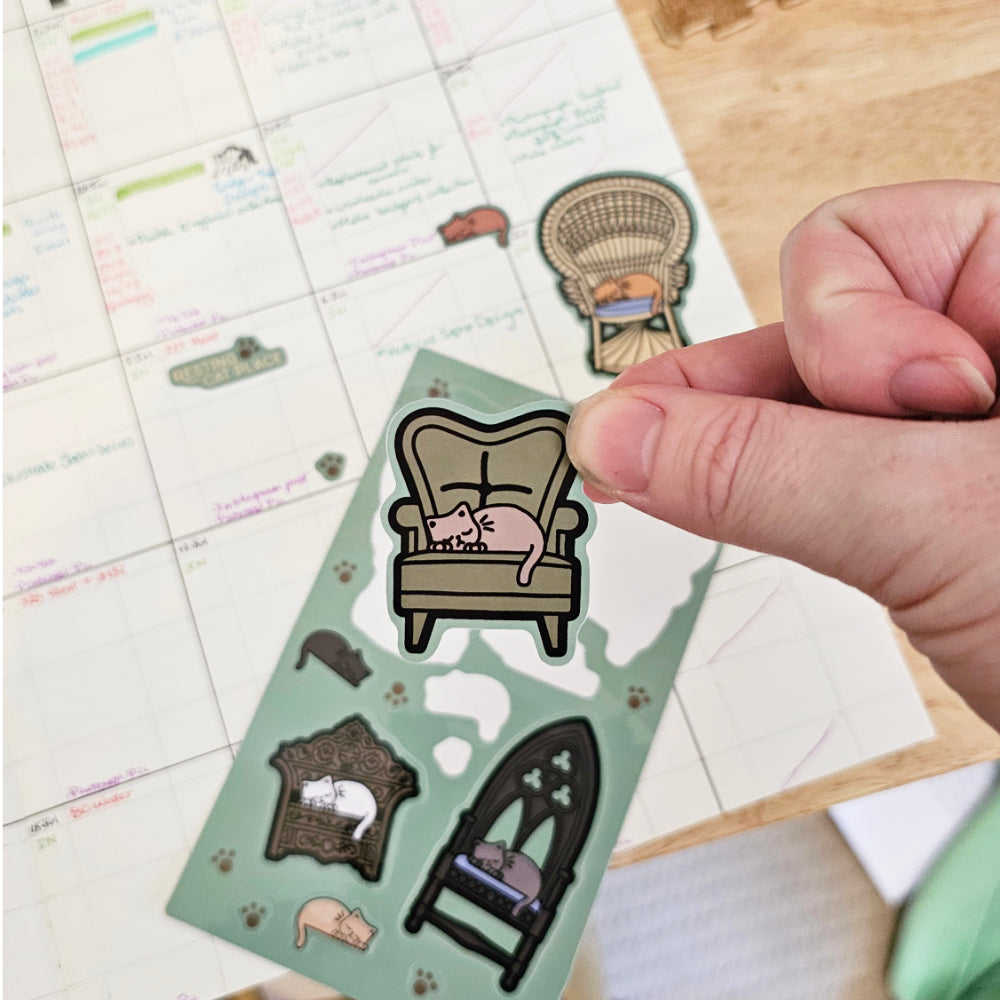 Sticker Sheet - Lost Kiwi Designs