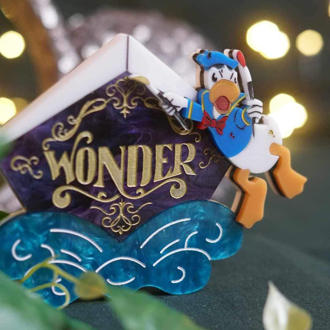 Wonder Brooch - Lost Kiwi Designs