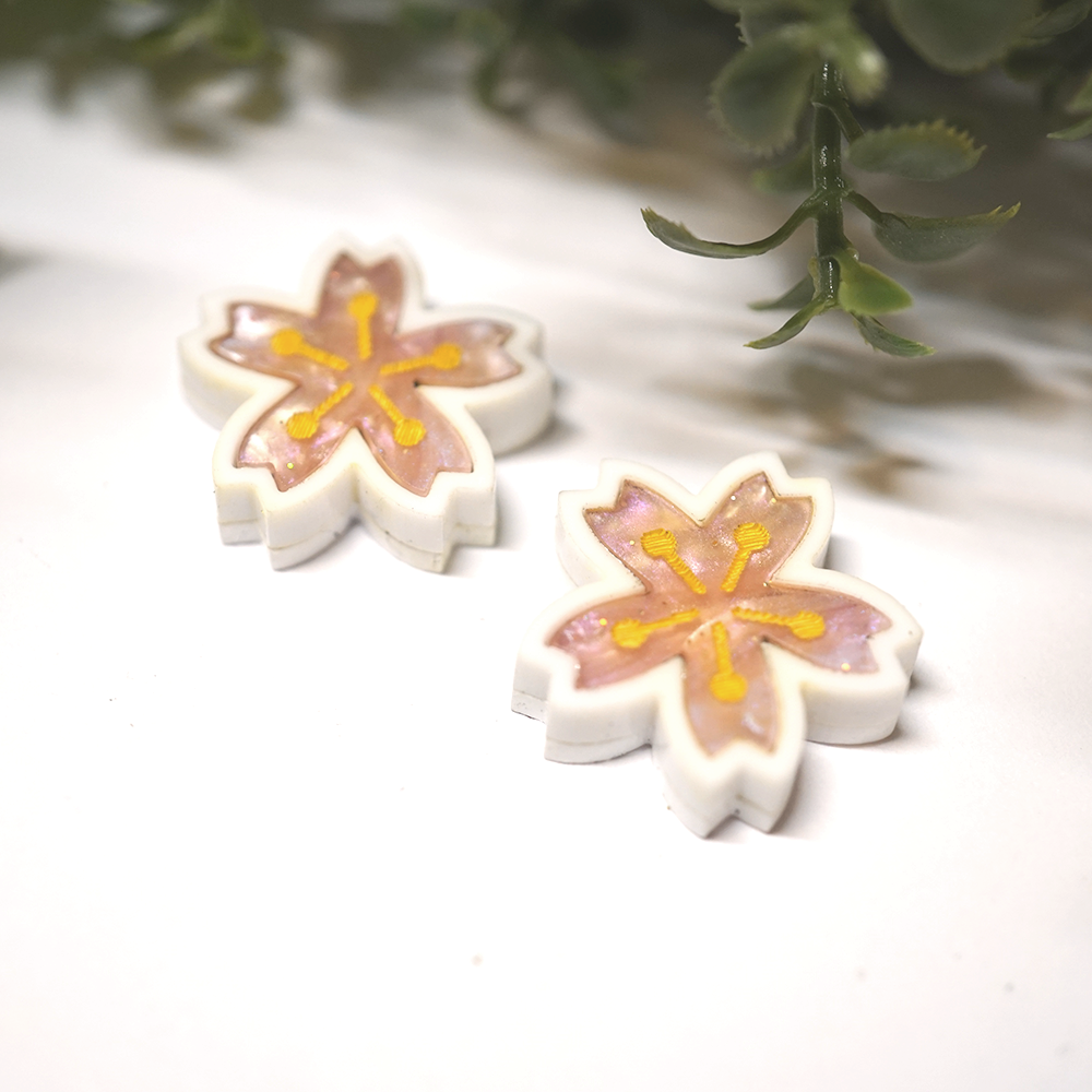 Sakura Studs - Lost Kiwi Designs