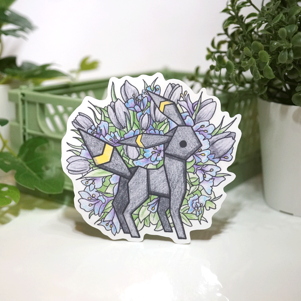 Eeveelution Sticker - Lost Kiwi Designs