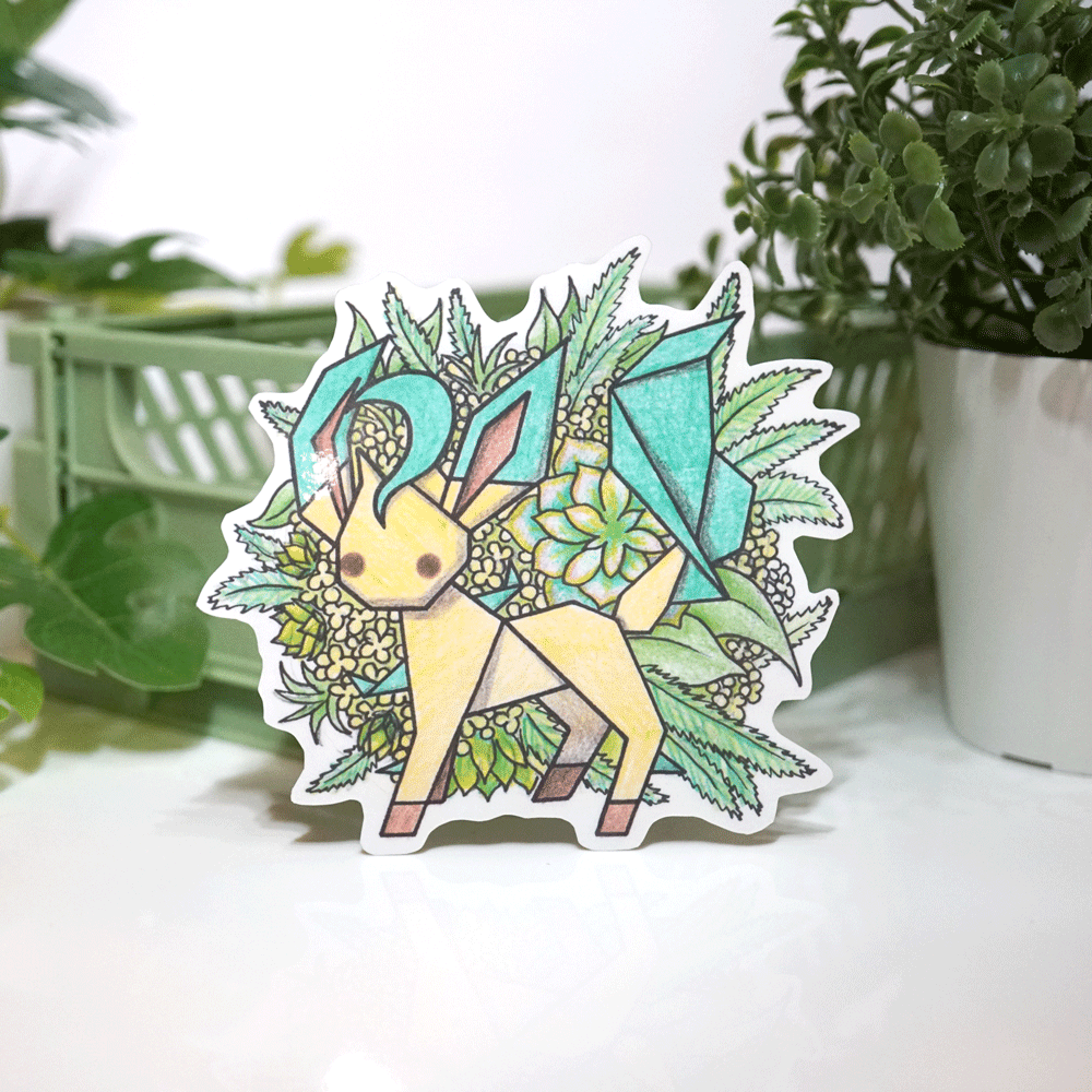 Eeveelution Sticker - Lost Kiwi Designs