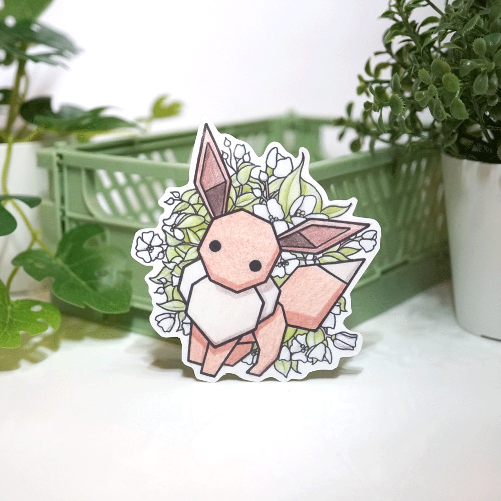 Eeveelution Sticker - Lost Kiwi Designs
