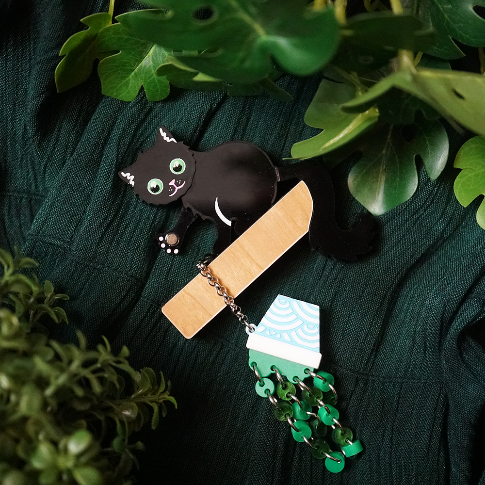 Little Rascal Brooch - Lost Kiwi Designs