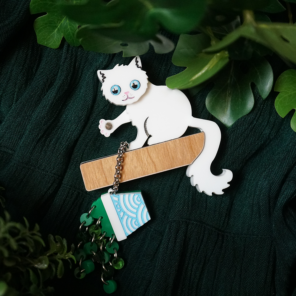 Little Rascal Brooch - Lost Kiwi Designs