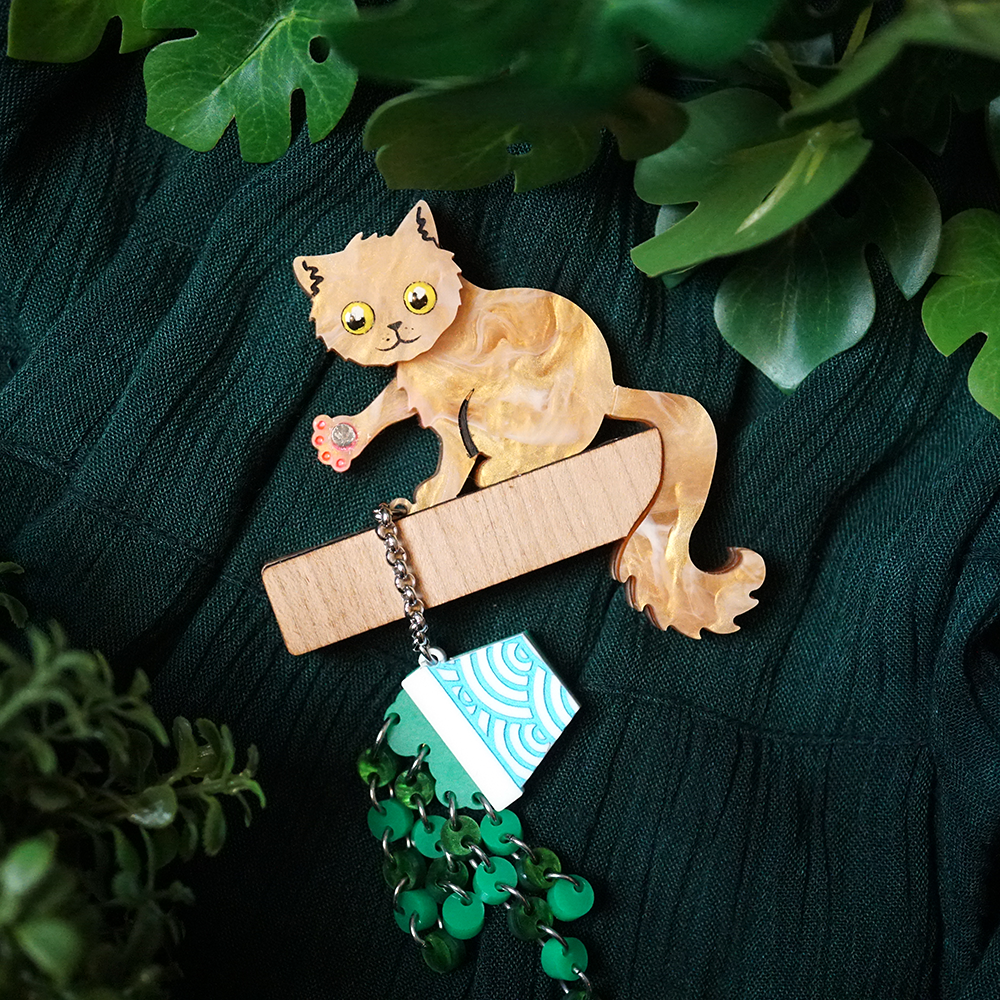 Little Rascal Brooch - Lost Kiwi Designs