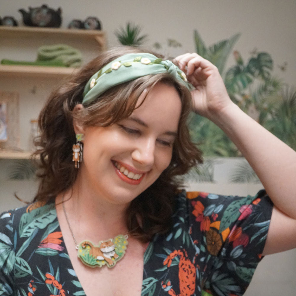 Little Tiger Earrings - Lost Kiwi Designs