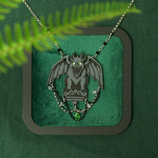 Gargoyle Necklace - Lost Kiwi Designs