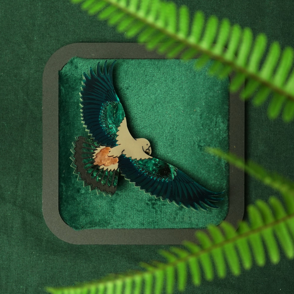 Kea Brooch - Lost Kiwi Designs