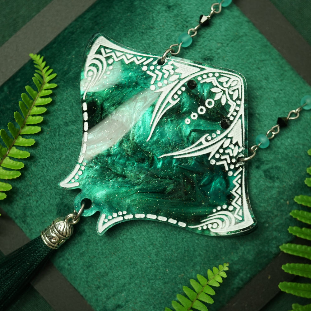 Stingray Necklace - Lost Kiwi Designs
