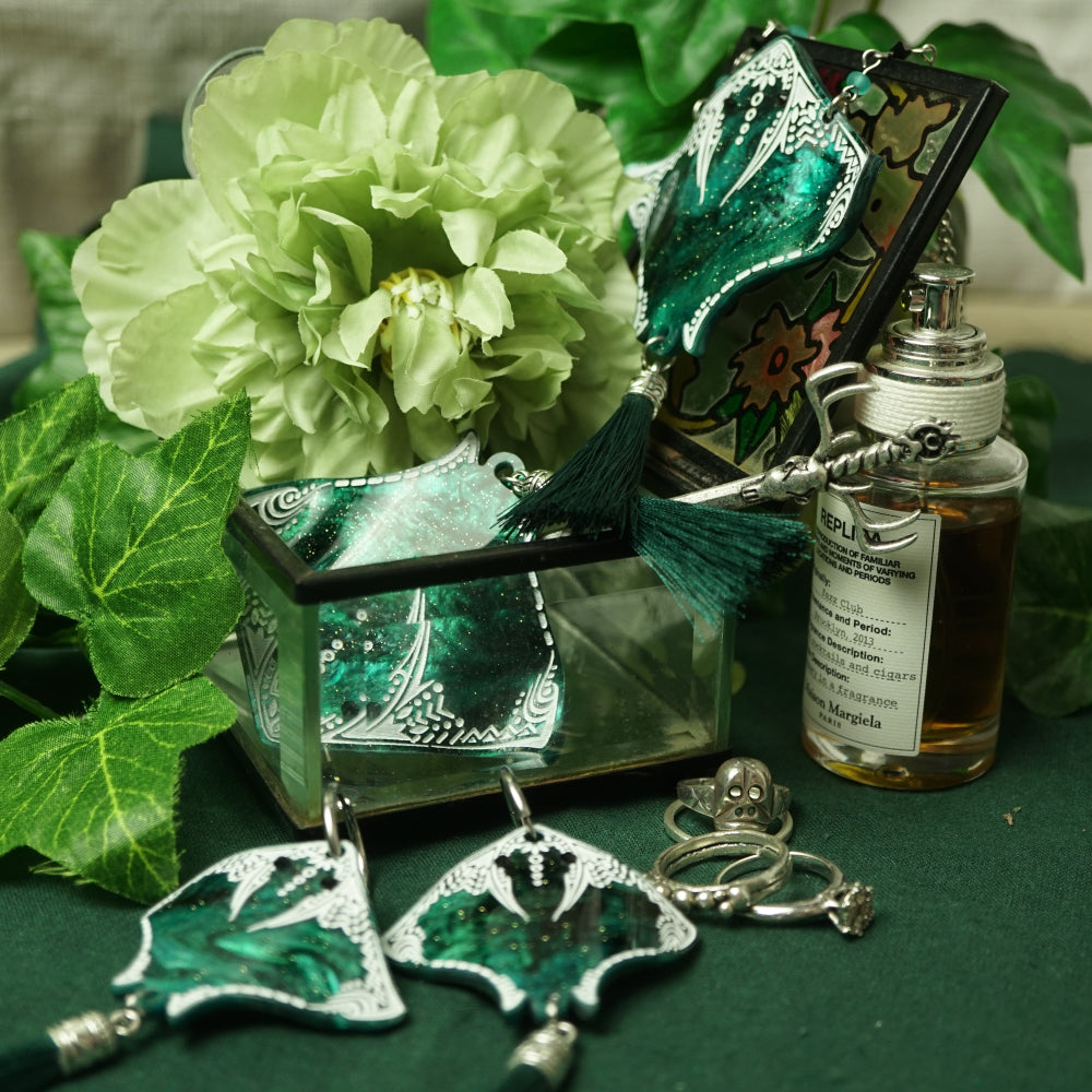 Stingray Earrings - Lost Kiwi Designs