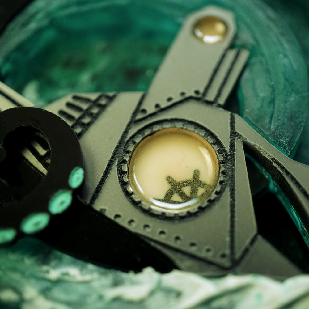 Nautilus Vs. Squid Brooch - Lost Kiwi Designs