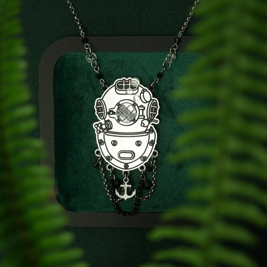 Diver Necklace - Lost Kiwi Designs