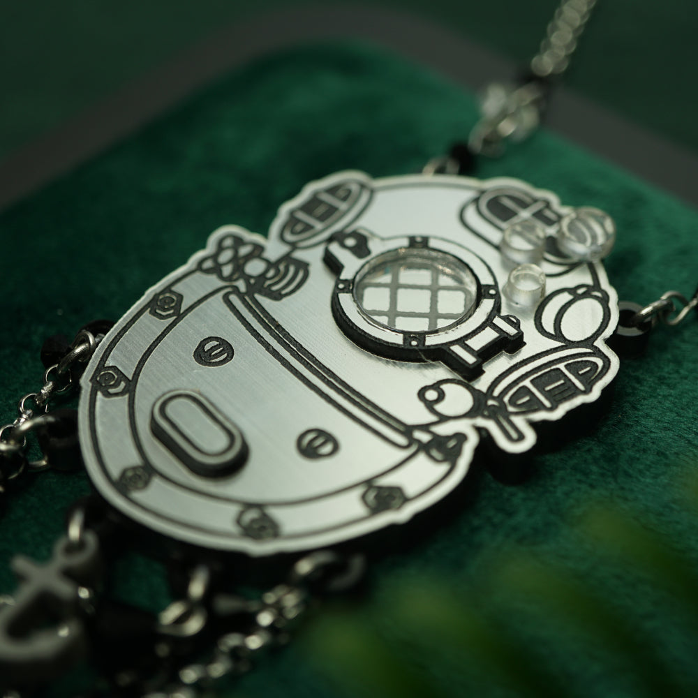 Diver Necklace - Lost Kiwi Designs