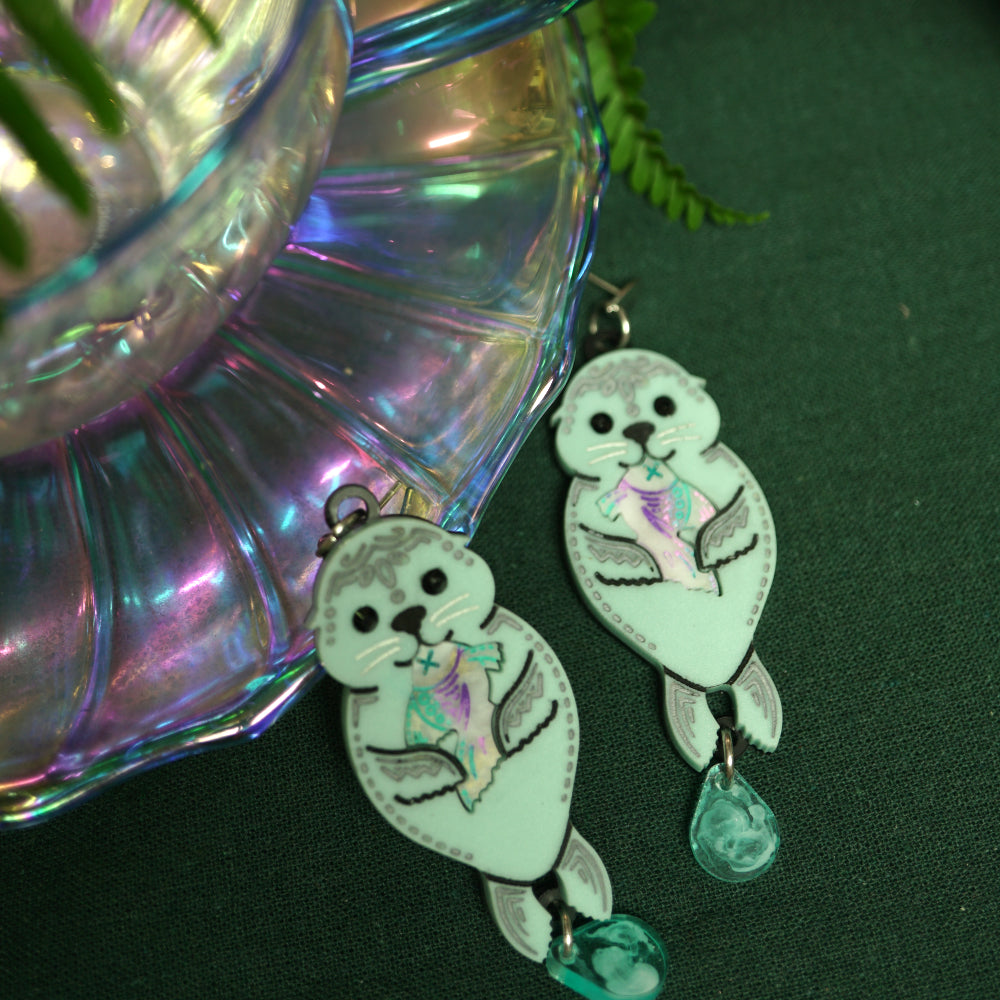 Seal Earrings - Lost Kiwi Designs