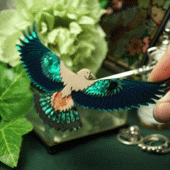 Kea Brooch - Lost Kiwi Designs