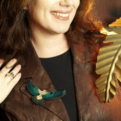 Kea Brooch - Lost Kiwi Designs