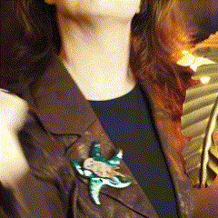 Otter Brooch