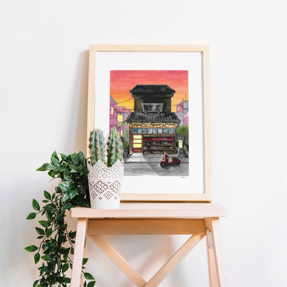 Japan Print - Lost Kiwi Designs