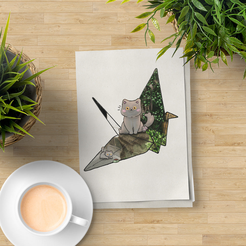 Lulu &b Pebbles A6 Print - Lost Kiwi Designs