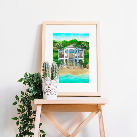 Queensland Print - Lost Kiwi Designs