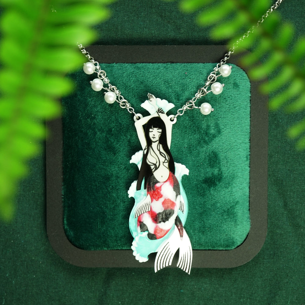 Koi Mermaid Necklace *Pre-Order* - Lost Kiwi Designs