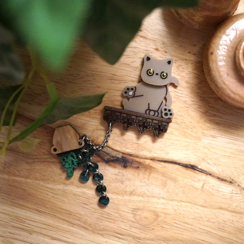 Little Rascal Brooch - Lost Kiwi Designs