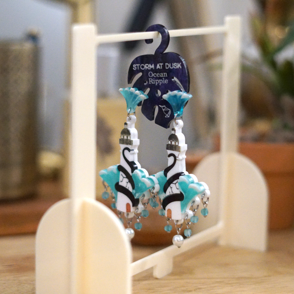 Swatches and Display Rack - Lost Kiwi Designs