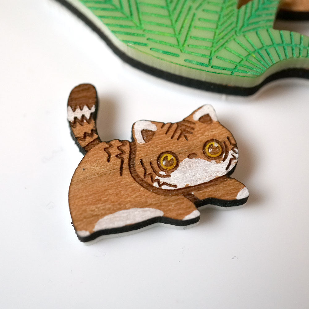 Little Tiger Brooch Set - Lost Kiwi Designs