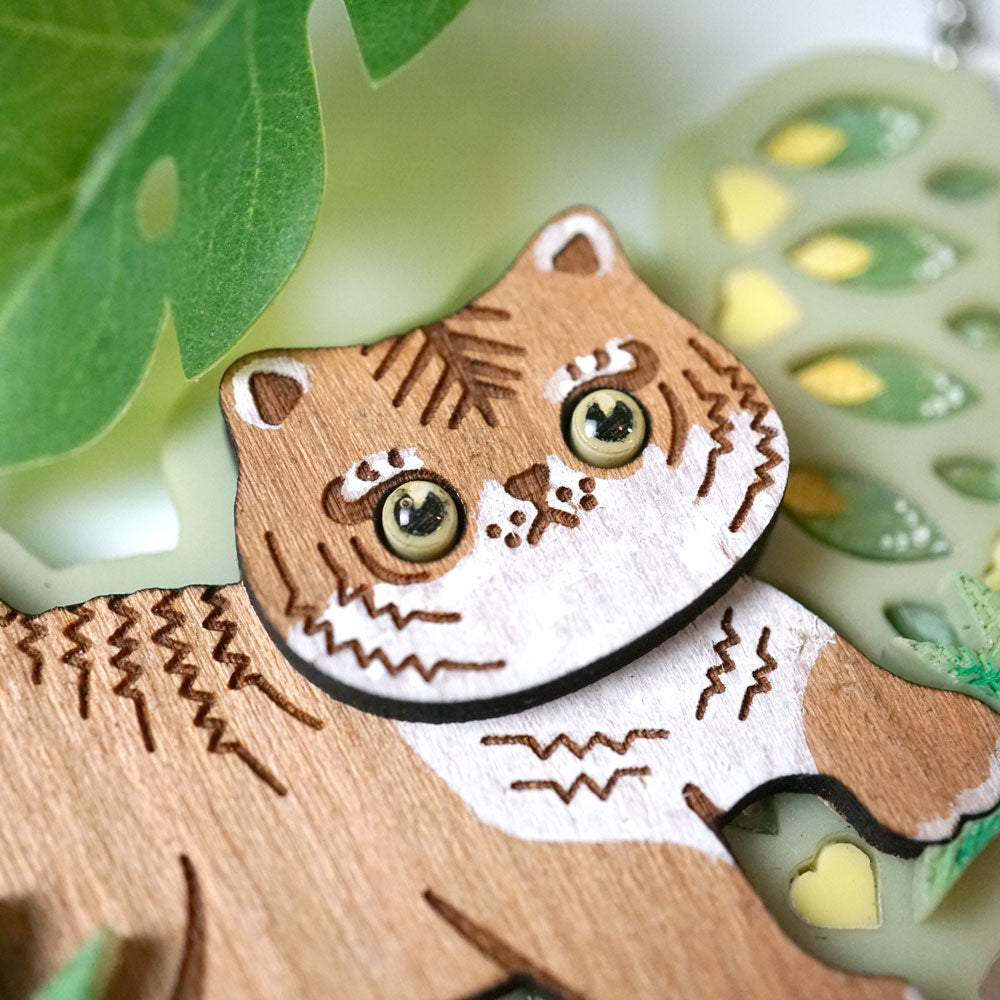 Little Tiger Necklace - Lost Kiwi Designs