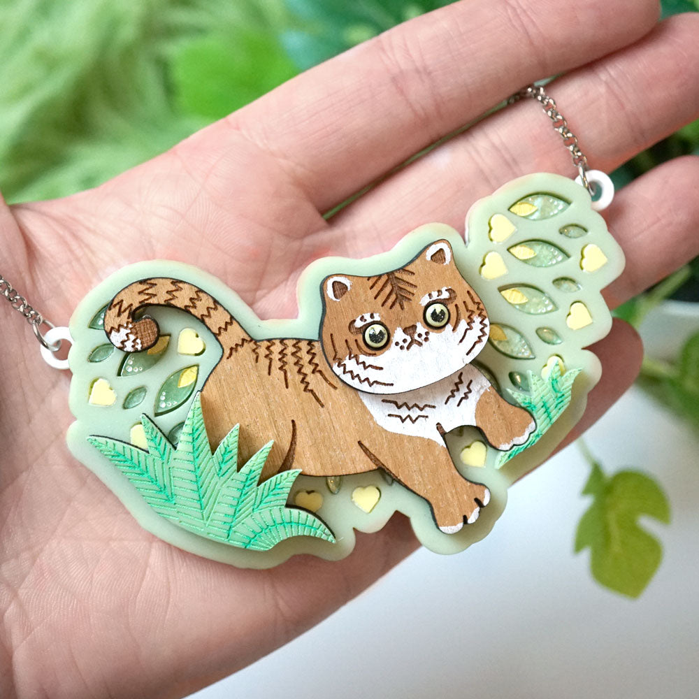Little Tiger Necklace - Lost Kiwi Designs