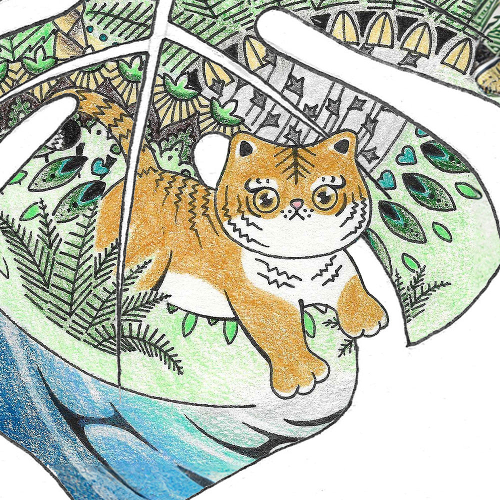 Tiger A6 Print - Lost Kiwi Designs