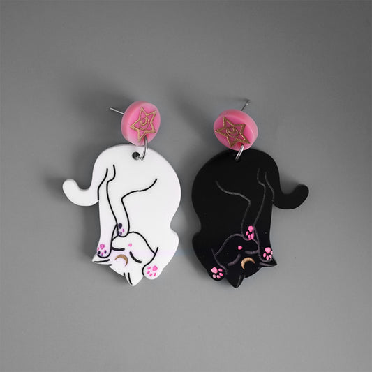 Sleeping Sidekicks Earrings - Lost Kiwi Designs