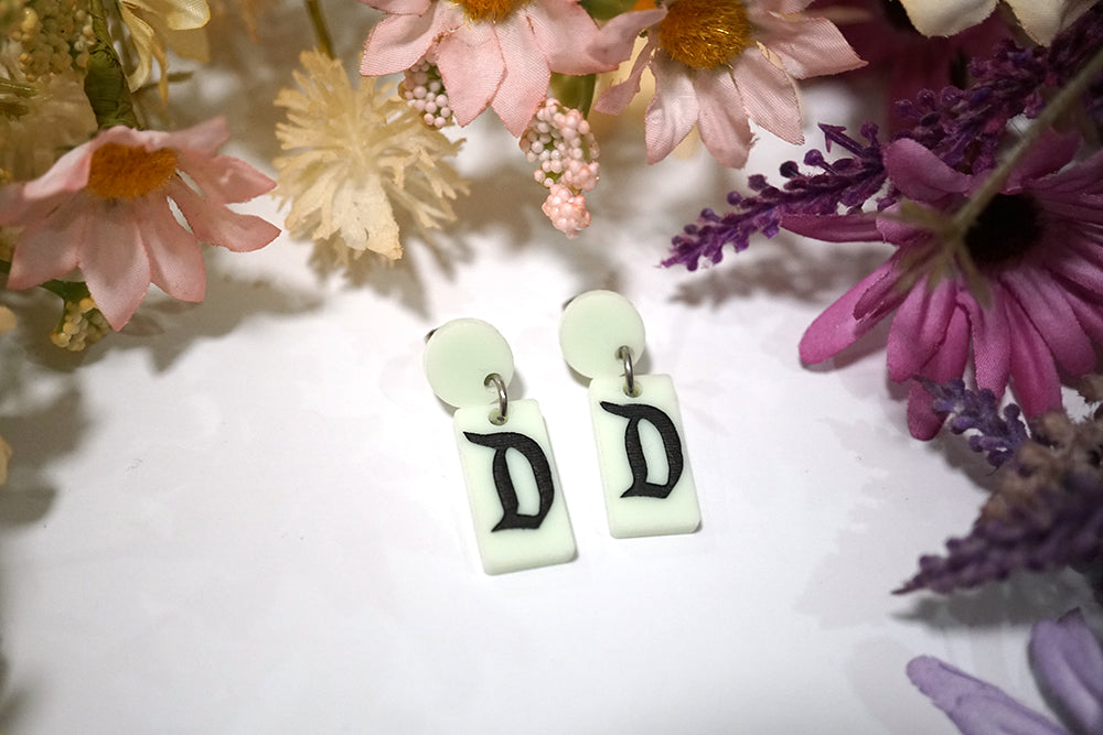 Pastel Magic Rectangle Earrings - Lost Kiwi Designs