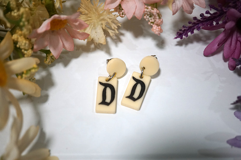 Pastel Magic Rectangle Earrings - Lost Kiwi Designs