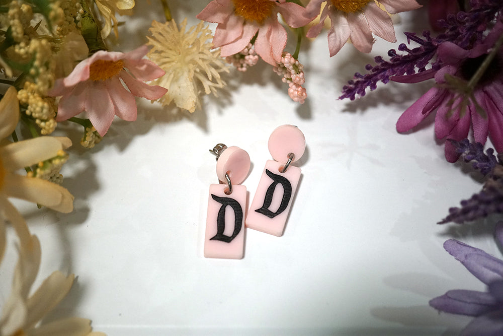 Pastel Magic Rectangle Earrings - Lost Kiwi Designs