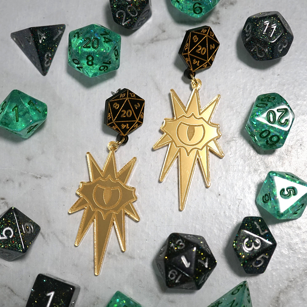 Character Class Earrings *Pre-Order* - Lost Kiwi Designs