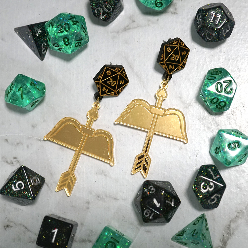 Character Class Earrings *Pre-Order* - Lost Kiwi Designs