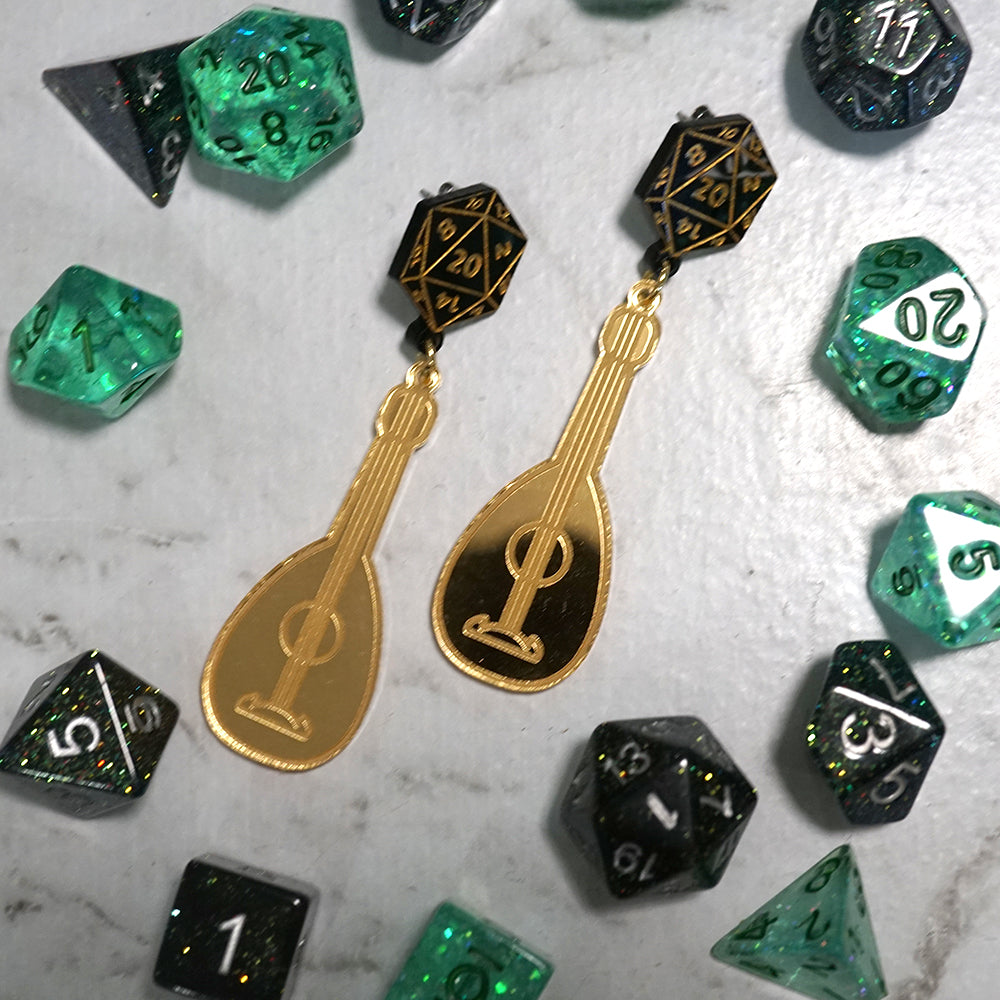 Character Class Earrings *Pre-Order* - Lost Kiwi Designs