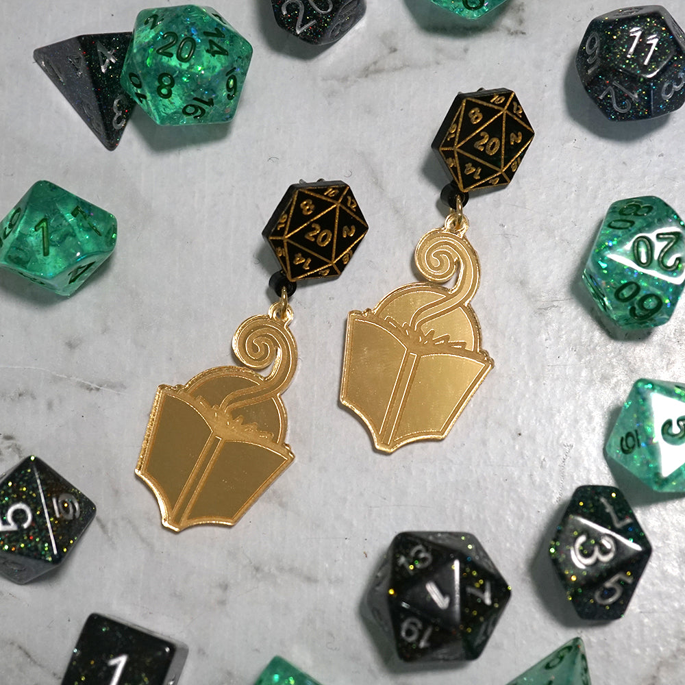 Character Class Earrings *Pre-Order* - Lost Kiwi Designs