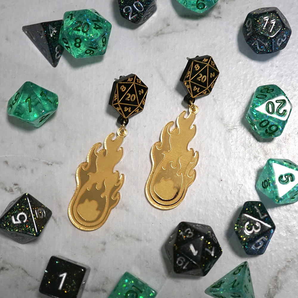 Character Class Earrings *Pre-Order* - Lost Kiwi Designs