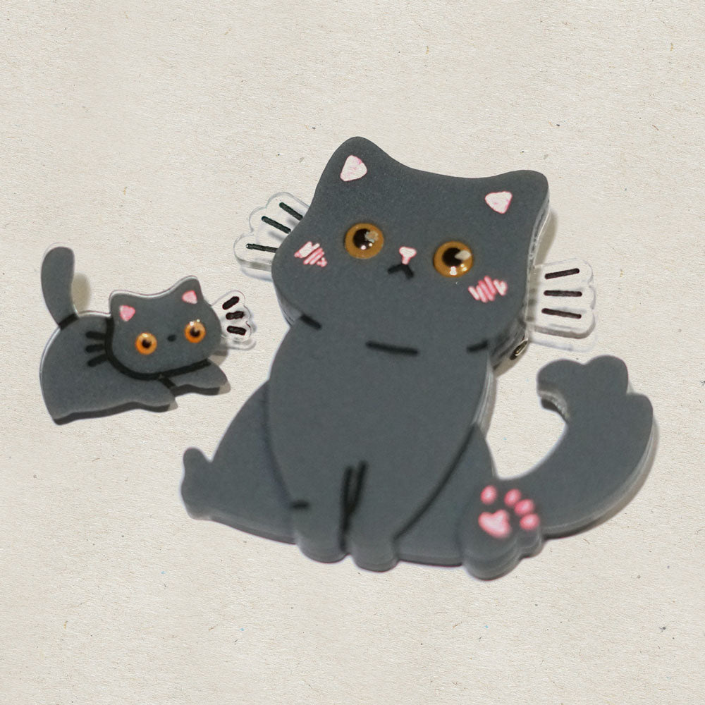 Lulu & Pebbles Brooch Set - Lost Kiwi Designs