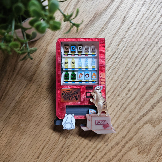 Vending Machine Brooch *Pre-Order*