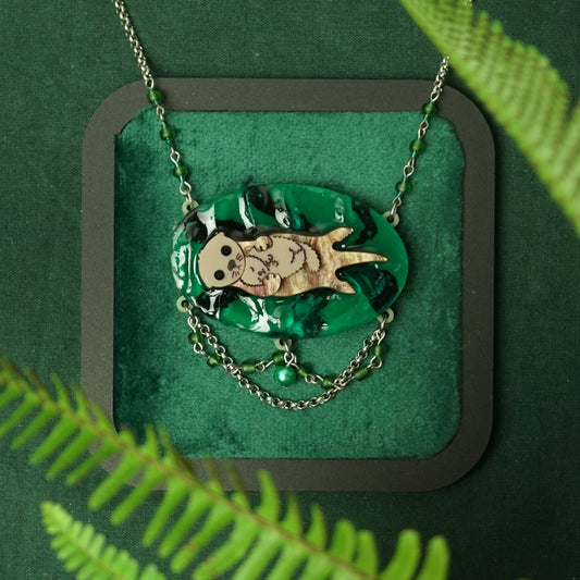 Otter Necklace - Lost Kiwi Designs