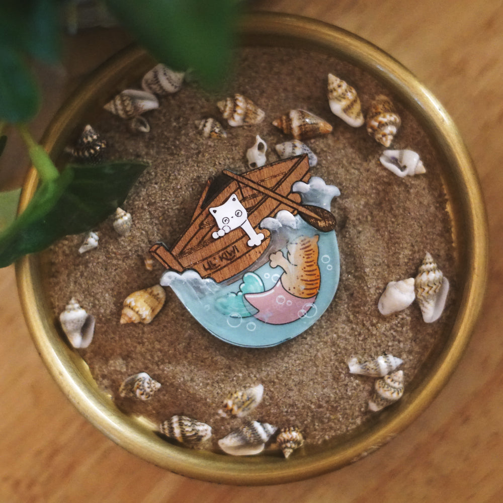Lil' Kiwi Brooch - Lost Kiwi Designs