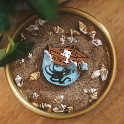 Lil' Kiwi Brooch - Lost Kiwi Designs
