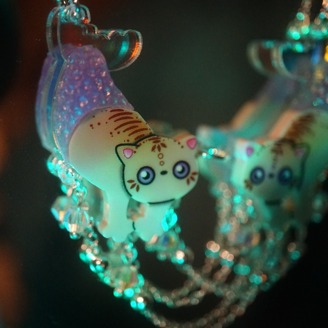 Meowmaid Necklace *Pre-Order* - Lost Kiwi Designs
