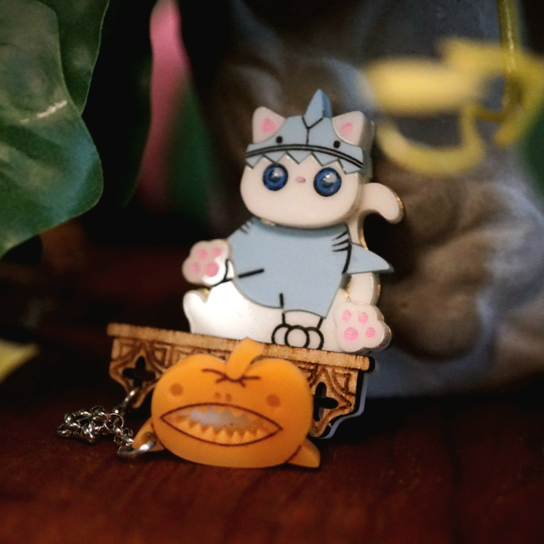 Sharky Little Rascal Brooch